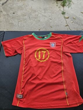 Cristiano Ronaldo Y2K Portugal Football Leauge Jersey
